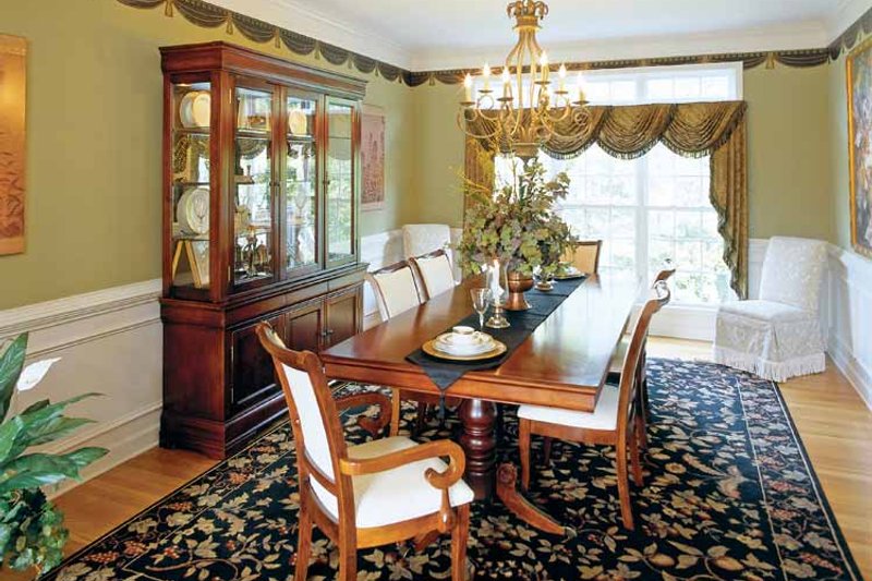 Home Plan - Interior - Dining Room for Mediterranean House Plan #927-141 - 4 bed, 3 bath