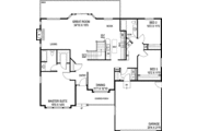 Craftsman Style House Plan - 3 Beds 2 Baths 1777 Sq/Ft Plan #60-719 