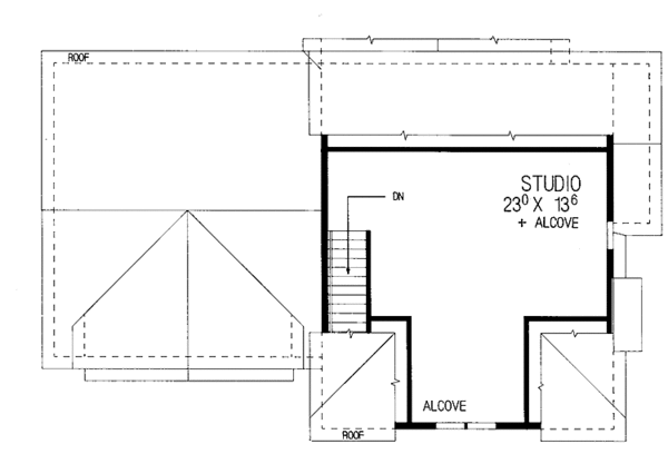 Architectural House Design - Victorian Floor Plan - Other Floor Plan #72-886