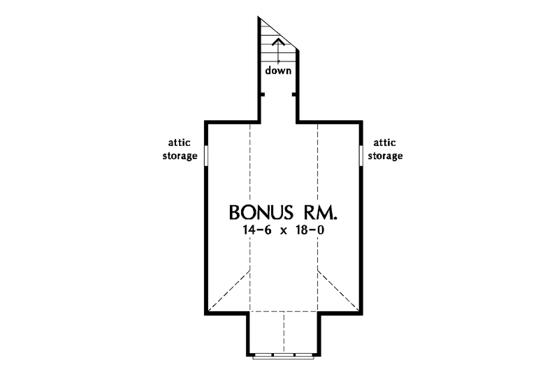 Dream House Plan - Floor Plan - Other Floor for Ranch House Plan #929-523 - 3 bed, 2 bath