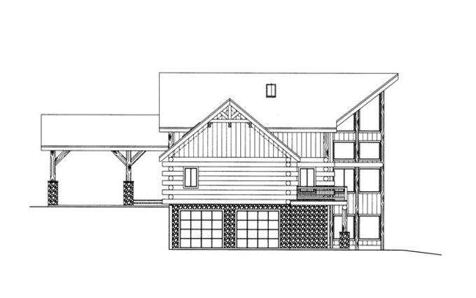 Dream House Plan - Floor Plan - Other Floor for Log House Plan #117-823 - 2 bed, 3.5 bath