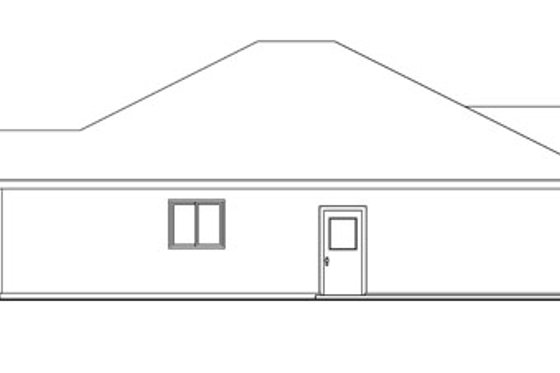 Exterior - Other Elevation for Craftsman House Plan #124-776 - 3 bed, 2 bath