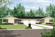 Ranch Style House Plan - 2 Beds 1 Baths 1966 Sq/Ft Plan #57-285 