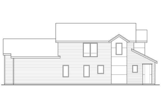 Exterior - Other Elevation for Cottage House Plan #124-909 - 3 bed, 2.5 bath