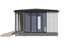 Photo 7 for Modern House Plan #549-10 - 1 bed, 1 bath