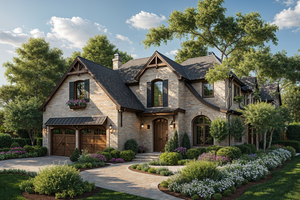 Traditional Exterior - Front Elevation Plan #30-364