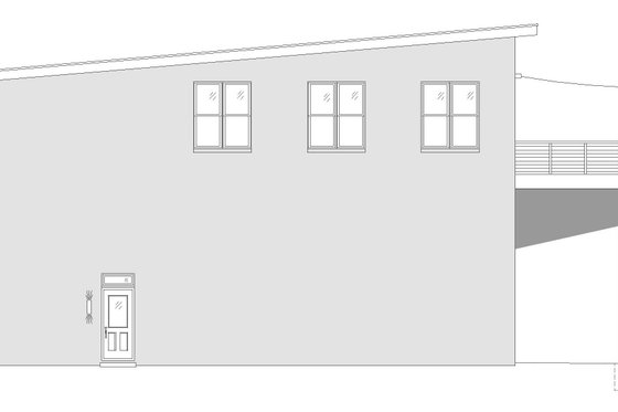 Exterior - Other Elevation for Contemporary House Plan #932-51 - 5 bed, 3.5 bath