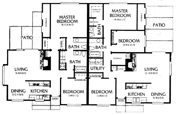 Traditional Floor Plan - Main Floor Plan #303-245