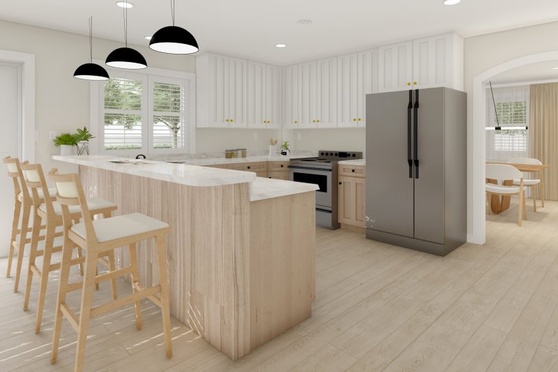 Home Plan - Interior - Kitchen 1 for Traditional House Plan #1060-175 - 3 bed, 2.5 bath