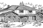 Traditional Style House Plan - 5 Beds 2.5 Baths 3009 Sq/Ft Plan #18-8939 