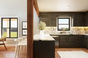 Barndominium Style House Plan - 4 Beds 3.5 Baths 3711 Sq/Ft Plan #1064-373 