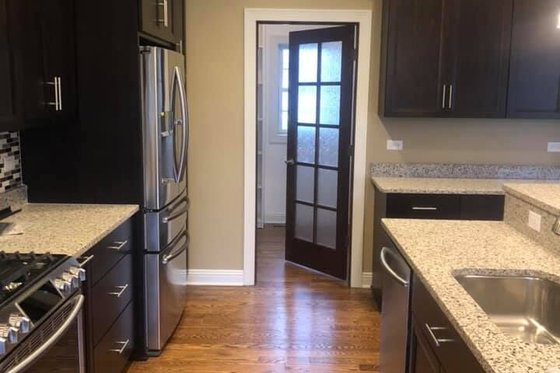 Interior - Kitchen for European House Plan #430-89 - 3 bed, 2 bath