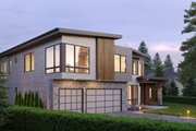 Contemporary Style House Plan - 5 Beds 4.5 Baths 4483 Sq/Ft Plan #1066-257 