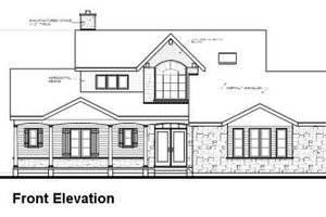 Exterior - Other Elevation for Victorian House Plan #23-725 - 3 bed, 2.5 bath
