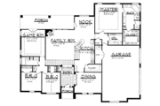 Traditional Style House Plan - 3 Beds 2 Baths 2570 Sq/Ft Plan #62-129 