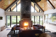 Craftsman Style House Plan - 3 Beds 2 Baths 1654 Sq/Ft Plan #1116-28 Interior 
