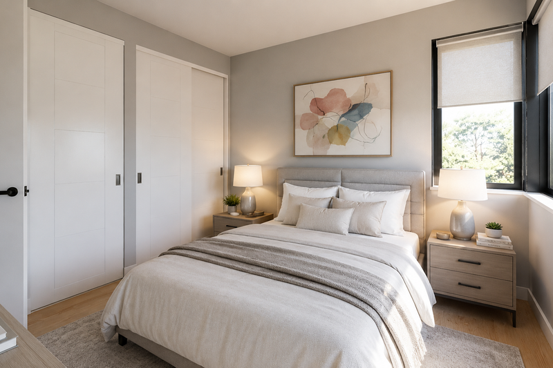 Home Plan - Interior - Bedroom 1 for Contemporary House Plan #48-1232 - 4 bed, 3.5 bath