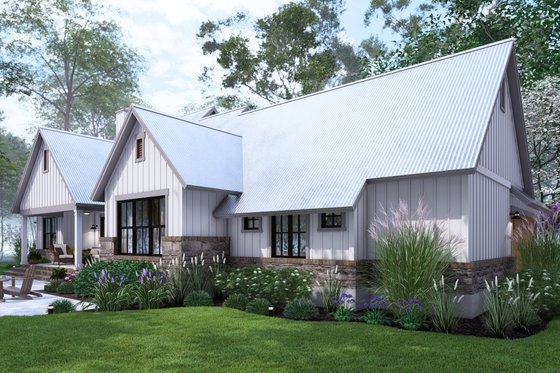 Exterior - Other Elevation for Cottage House Plan #120-290 - 4 bed, 3.5 bath