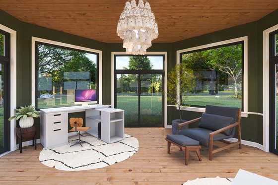 Interior - Other 1 for Craftsman House Plan #1060-205, 0 bath