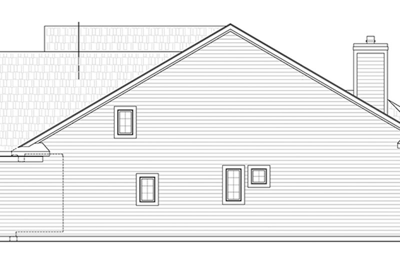 Dream House Plan - Exterior - Other Elevation for Country House Plan #20-2253 - 3 bed, 3 bath