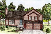 Traditional Style House Plan - 3 Beds 3 Baths 1961 Sq/Ft Plan #405-178 
