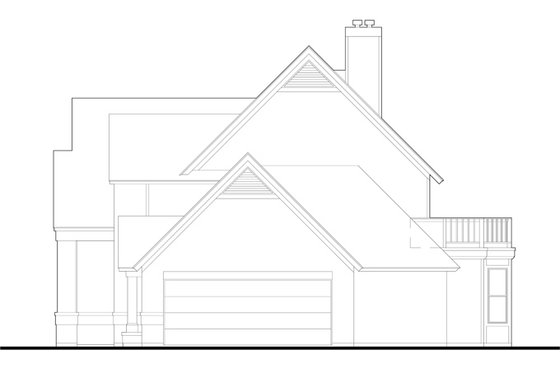 Floor Plan - Other Floor for Country House Plan #120-201 - 3 bed, 2 bath