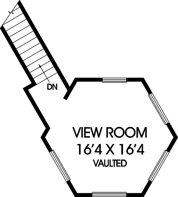 Home Plan - Victorian Floor Plan - Upper Floor Plan #60-1023