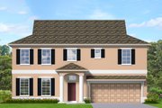 Traditional Style House Plan - 3 Beds 3.5 Baths 2552 Sq/Ft Plan #1058-202 