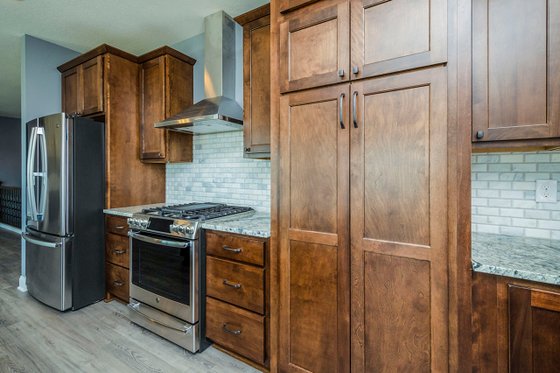 Interior - Kitchen 3 for Ranch House Plan #70-1484 - 2 bed, 2 bath