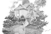 Traditional Style House Plan - 3 Beds 3 Baths 1684 Sq/Ft Plan #930-65 