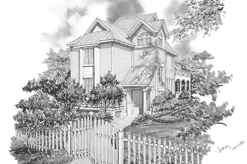 Traditional Style House Plan - 3 Beds 3 Baths 1684 Sq/Ft Plan #930-65 ...