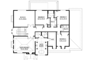 Craftsman Style House Plan - 4 Beds 3 Baths 3705 Sq/Ft Plan #132-463 
