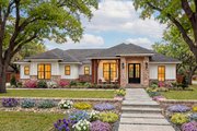 Ranch Style House Plan - 4 Beds 2 Baths 1883 Sq/Ft Plan #430-424 Exterior 