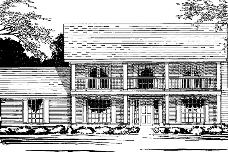 Home Plan - Country Exterior - Front Elevation Plan #472-327
