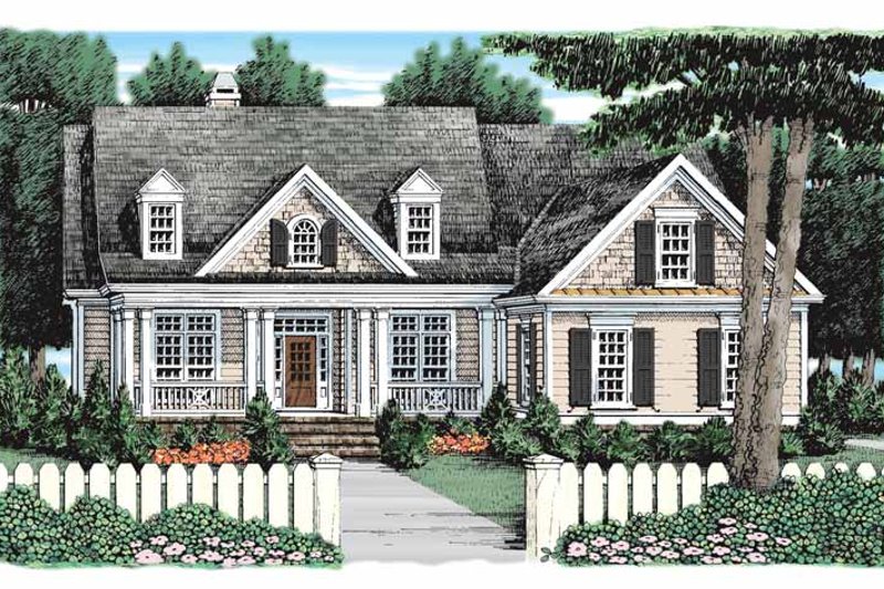 Home Plan - Country Exterior - Front Elevation Plan #927-922