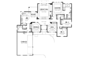 Ranch Style House Plan - 3 Beds 2.5 Baths 2596 Sq/Ft Plan #48-771 