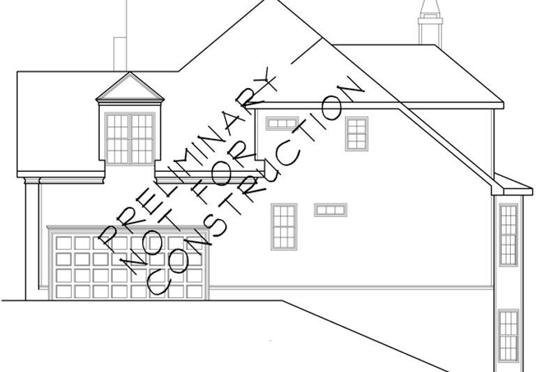 Home Plan - Exterior - Other Elevation for Country House Plan #927-695 - 4 bed, 3 bath