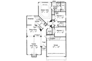 Ranch Style House Plan - 3 Beds 2 Baths 1573 Sq/Ft Plan #927-254 Floor 