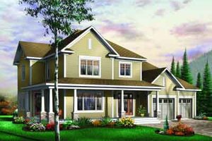 Traditional Exterior - Front Elevation Plan #23-590