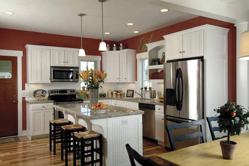 Architectural House Design - Interior - Kitchen for Country House Plan #928-110 - 3 bed, 2.5 bath