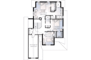 European Style House Plan - 3 Beds 2.5 Baths 2012 Sq/Ft Plan #23-542 