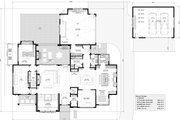 Contemporary Style House Plan - 4 Beds 5.5 Baths 8827 Sq/Ft Plan #928-380 