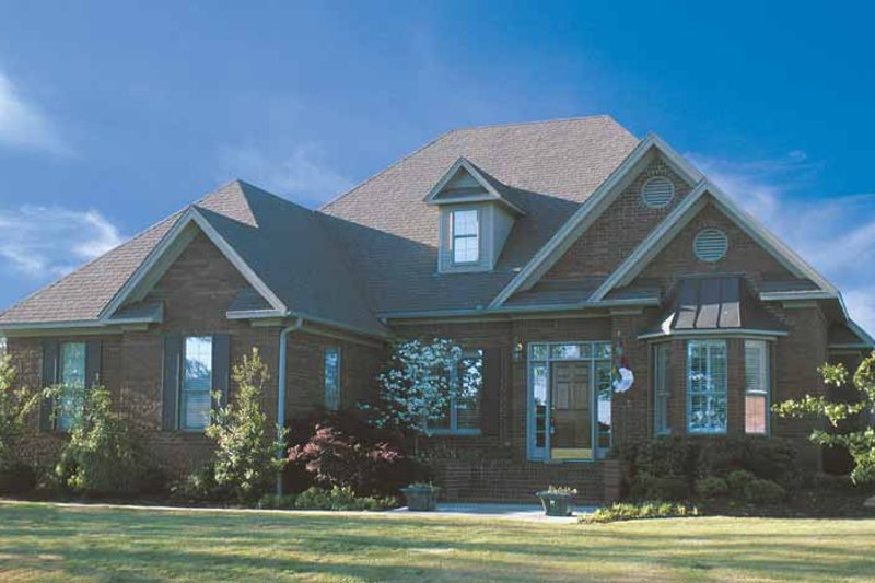 Architectural House Design - Exterior - Front Elevation 4 for Traditional House Plan #17-2622 - 3 bed, 2.5 bath