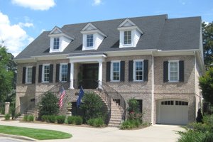 Exterior - Front Elevation 3 for Classical House Plan #1054-52 - 4 bed, 4.5 bath