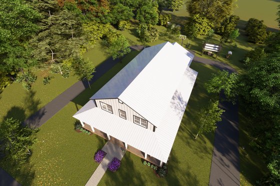 Exterior - Other Elevation 3 for Farmhouse House Plan #513-2218 - 4 bed, 3.5 bath