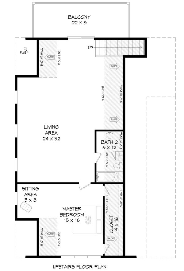 Architectural House Design - Country Floor Plan - Upper Floor Plan #932-674