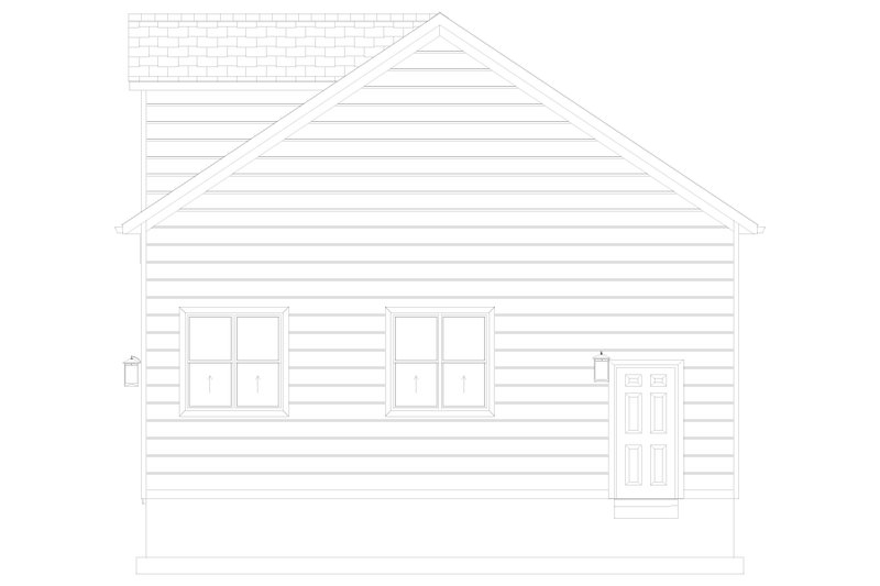 House Blueprint - Exterior - Other Elevation 5 for Farmhouse House Plan #1060-392, 0 bath