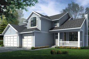 Traditional Exterior - Front Elevation Plan #100-212