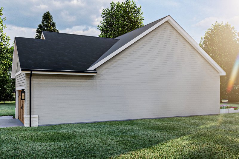 Architectural House Design - Exterior - Other Elevation 1 for Farmhouse House Plan #455-271 - 2 bed, 2 bath