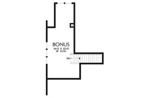 Floor Plan - Other Floor for Craftsman House Plan #48-956 - 3 bed, 2 bath